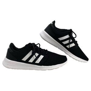 Adidas Black White Cloudfoam Sneakers | Size 7.5